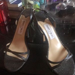 Jimmy Choo Glitter Heels